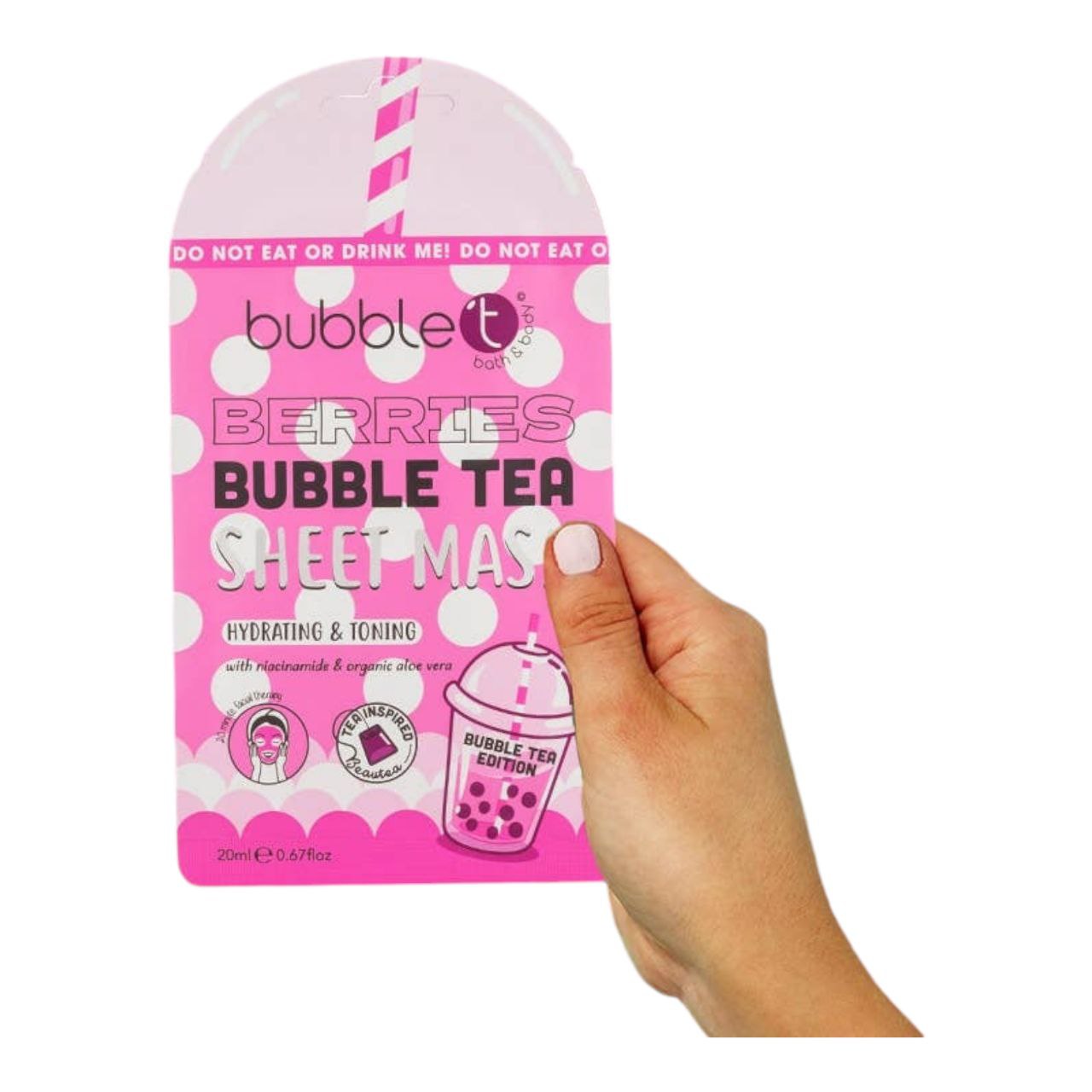 Bubble Tea Berries - Hydraterend masker